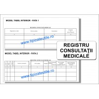 Registru Consultatii Medicale - model 1